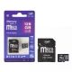 MicroSD PNI 128GB карта с памет с SD адаптер, Class 10, 80 Mb/s, V30