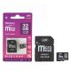 MicroSD PNI 32GB карта с памет с SD адаптер, Class 10, 80 Mb/s, V30