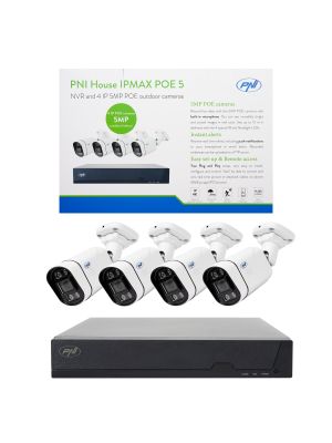 POE PNI House IPMAX POE 5 комплект за видеонаблюдение