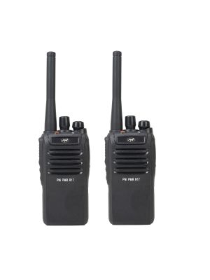 Комплект от 2 портативни радиостанции PNI PMR R17 446MHz, 0.5W, 16 PMR канала и 50 CTCSS и 104 DCS тона, програмируеми, Li-Ion